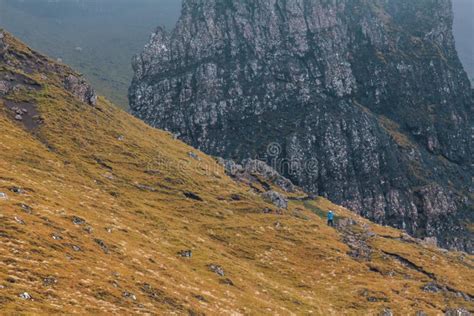 Mountain Hiking, Path To a Old Man of Storr - Scotland Stock Photo - Image of landscape, rock ...