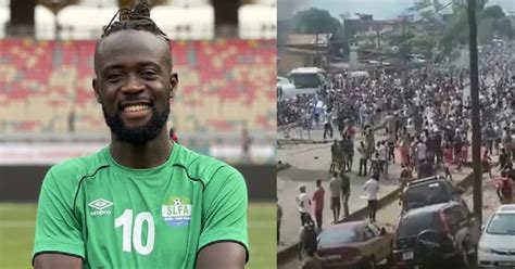 Protest: Former Leone Stars Forward Kei Kamara Reacts to August 10th ...