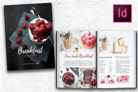 Cookbook/Recipe book InDesign | Creative InDesign Templates ~ Creative ...