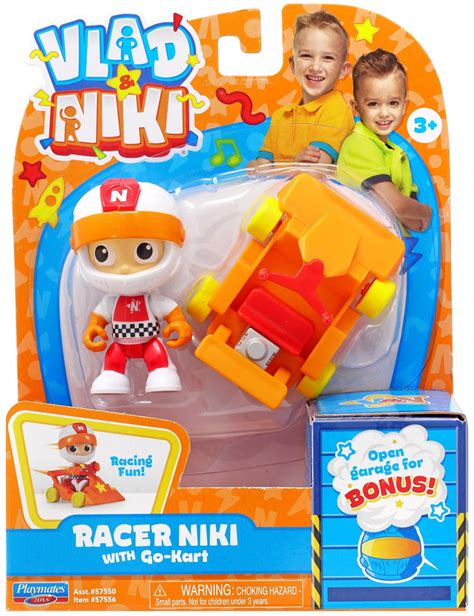 Vlad & Niki Racer Niki Figure Set (with Go-Kart) - Walmart.com - Walmart.com