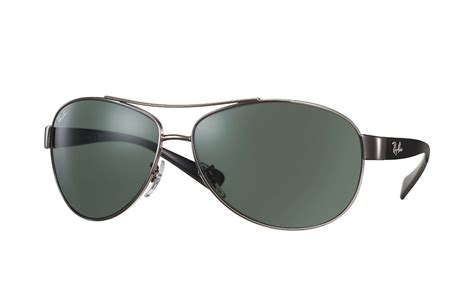 Ray Ban Rb3386 004/71 Aviator Active Lifestyle Gunmetal Negr - $ 899.99 en Mercado Libre