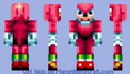 Mighty The Armadillo (Sonic Mania) Minecraft Skin