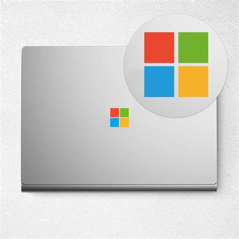 Surface Laptop Logo Sticker Microsoft Surface Book Decal | Etsy India