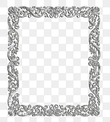 Silver Border PNG Transparent Images Free Download | Vector Files | Pngtree