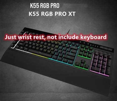 100% Keyboard Wrist Rest For Corsair K55 Rgb K55rgb Pro K55rgb Pro Xt ...