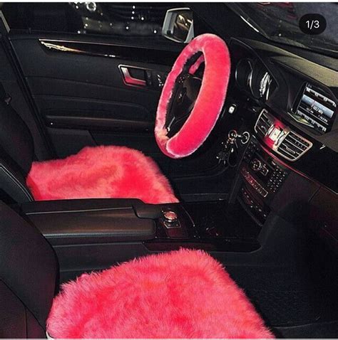 Pin by prettyfoo1 on Flashy | Girly car accessories, Pink car interior, Car interior accessories