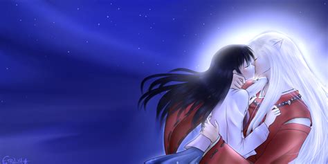 Inuyasha - Kiss by Etrilya on DeviantArt