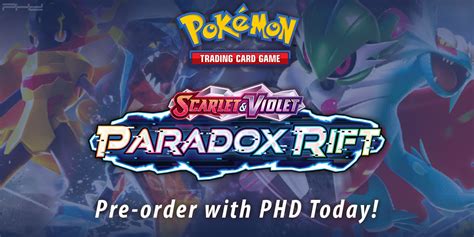 Pokémon TCG: Scarlet & Violet—Paradox Rift - PHD Games