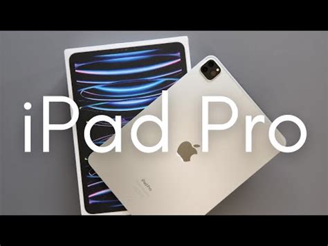 Apple iPad Pro 11" (2022) Unboxing - YouTube