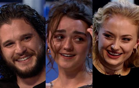 Watch 'Game of Thrones' cast cringe and swear at their younger selves ...