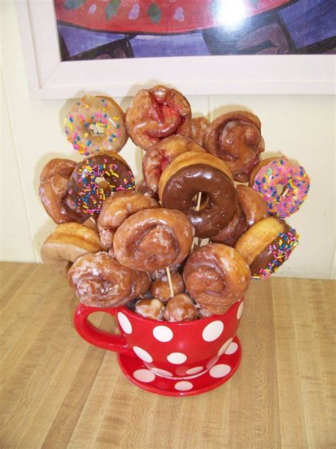 9 best Donut Bouquets images on Pinterest | Bouquets, Nosegay and Donuts