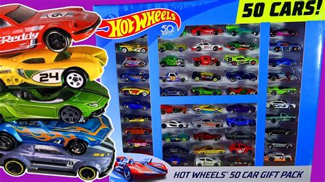 Hot Wheels Ultimate Collectors Gift Pack Car Vehicle Playset (50 Pieces ...