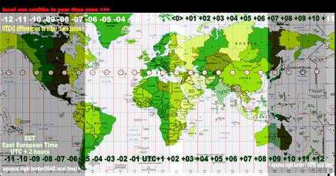 Understanding The Time Zone Map Gmt In 2023 - World Map Colored Continents