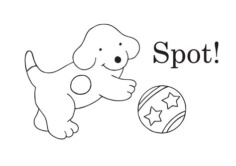 Spot Coloring Pages for Fun Activities