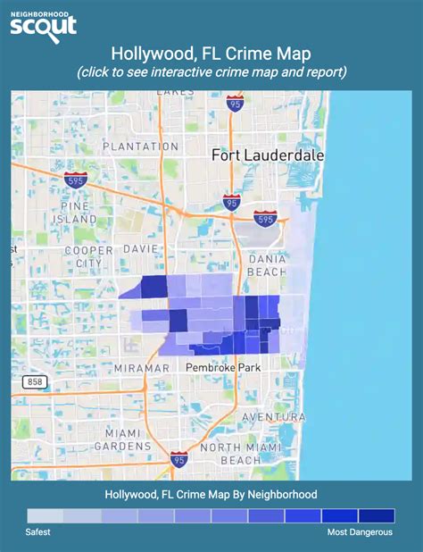 Downtown Hollywood Florida Map