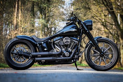 Thunderbike Fatblack • H-D Fat Boy FLSTF Softail Custom Umbau