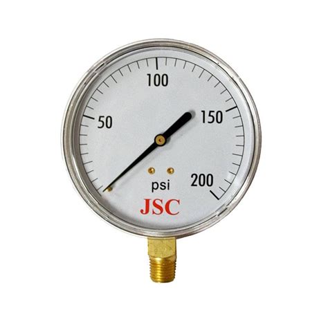 2" 200 psi Pressure Gauge - RJ Supply House