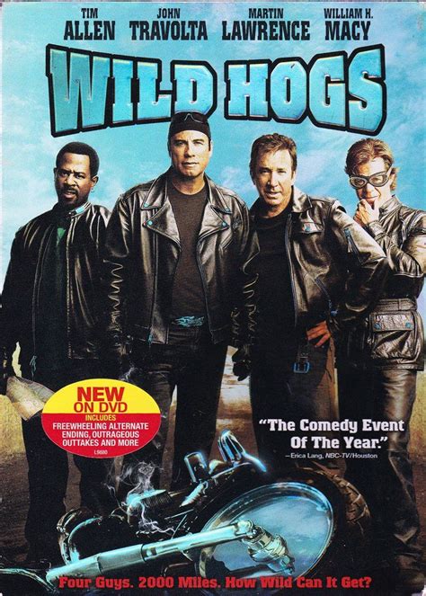 DVD. Wild Hogs starring Tim Allen and John Travolta | John travolta ...