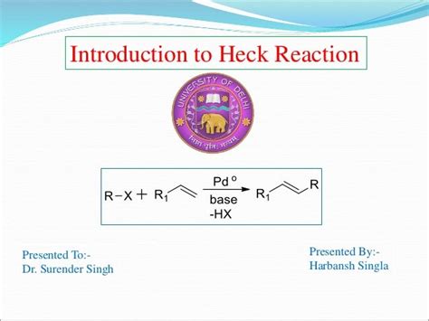 Heck reaction