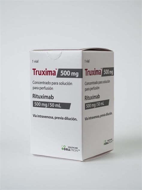 TRUXIMA 500 MG CONCENTRADO PARA SOLUCION PARA PERFUSION, 1 vial de 50 ml.