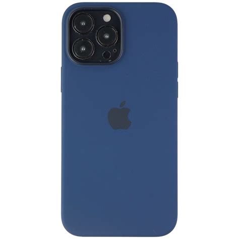 MM2T3ZM/A Apple iPhone 13 Pro Max Silicone Case with MagSafe - Abyss Blue