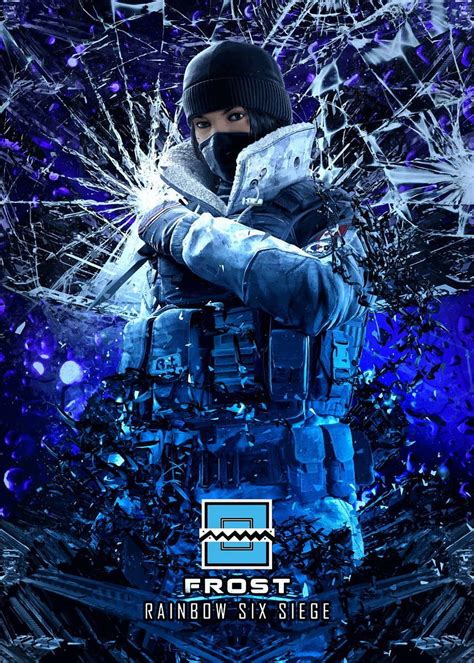 Rainbow Six Siege Operators Frost artwork by artist, frost r6 HD phone wallpaper | Pxfuel