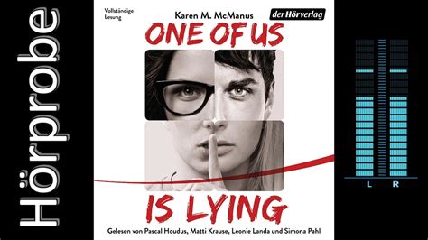 Karen M. McManus: One Of Us Is Lying (Hörprobe) - YouTube