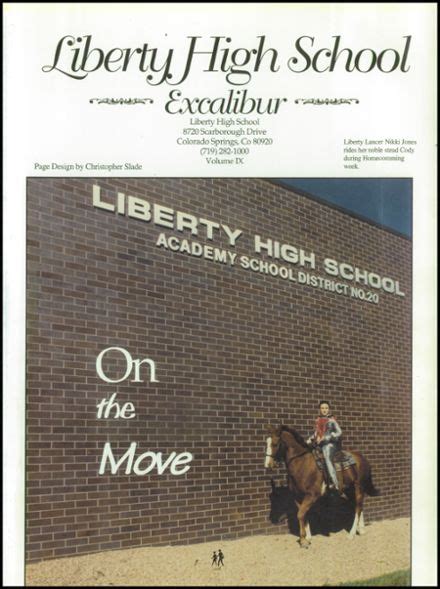 Explore 1996 Liberty High School Yearbook, Colorado Springs CO - Classmates