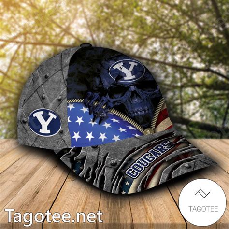 Byu Cougars Mascot Custom Caps - Tagotee