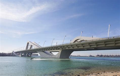 Sheikh Zayed Bridge Construction Architecture by Zaha Hadid