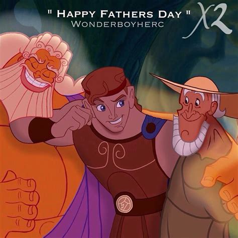 *ZEUS, HERCULES & ALCMENE (foster father) ~ 1997 | Happy fathers day ...