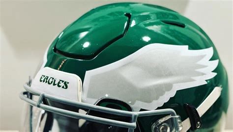 Iconic Eagles Helmet Color Makes Comeback, Courtesy of Chester Springs ...