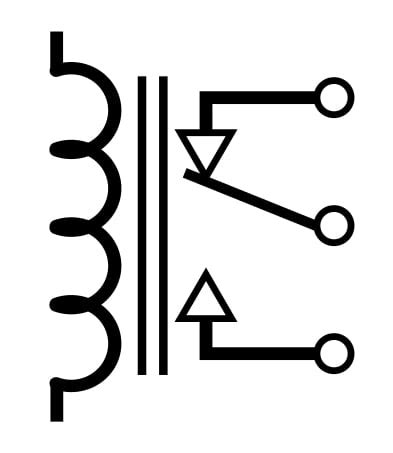 Electromechanical Relay Symbol