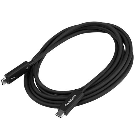 Thunderbolt 3 Cable 40Gbps - 2 m | Thunderbolt Cables | StarTech.com