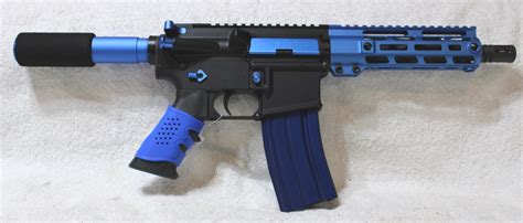 ARMSLIST - For Sale: Anderson Blue AR-15 Pistol, 7.5" Barrel, Caliber 223/5.56, Aluminum Lower ...