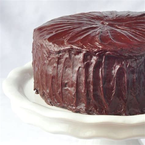 Chocolate Fudge Cake with Easy Fudge Frosting - Rock Recipes