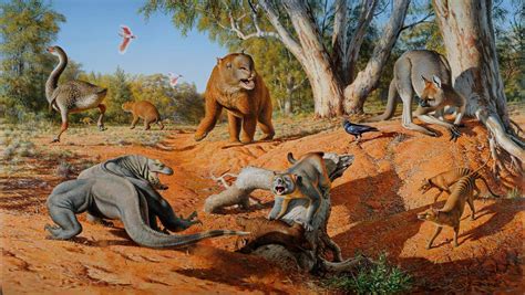 WI: Australian megafauna suddenly reappeared? | SpaceBattles