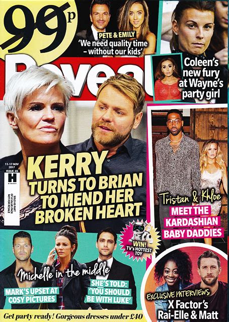 REVEAL Magazine Kerry Katona & Brian McFadden (11-17 November 2017) - magazinemix.co.uk