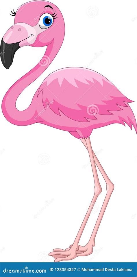 Cartoon Flamingo | CartoonDealer.com #73297183