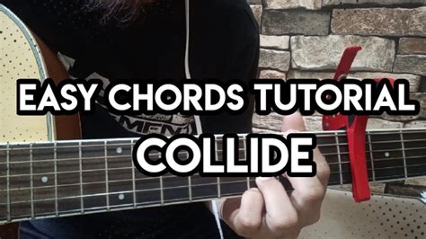 Easy Chords Tutorial | Collide - YouTube