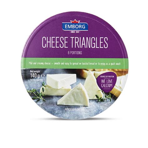 Emborg Cheese Triangles 140g – Fresh Mart