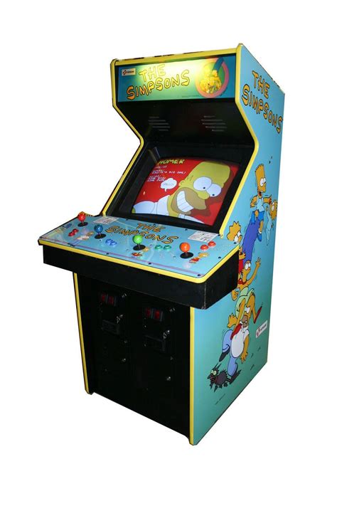 The Simpsons Arcade Cabinet | Arcade, The simpsons arcade game, Retro ...