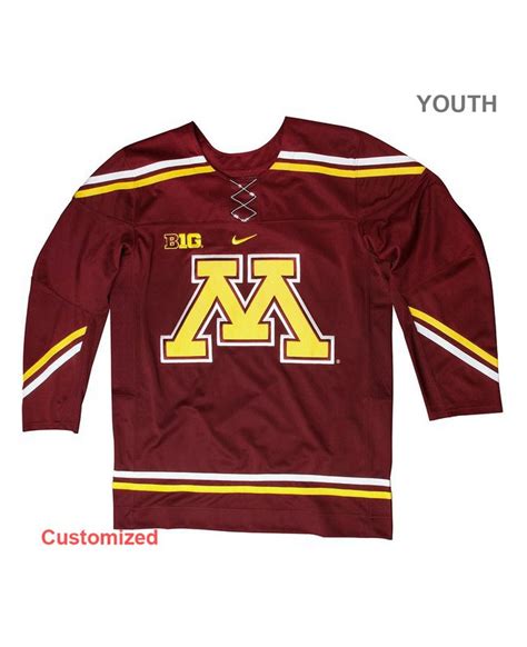 Custom Minnesota Golden Gophers Hockey Jerseys,Customized Minnesota Golden Gophers Hockey Uniforms