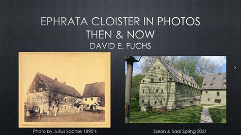 Virtual Exhibits - Historic Ephrata Cloister