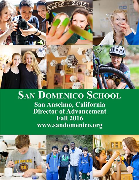 San Domenico School Development Director by Carney, Sandoe & Associates ...