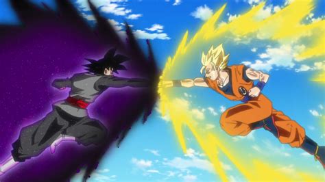 Image - Son Goku vs Goku Black 1st fight.png | Dragon Universe Wiki ...