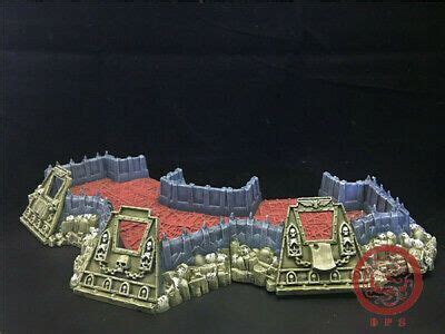 (eBay) Warhammer 40K Terrain painted Wall of Martyrs - Imperial Defence ...