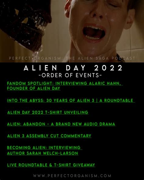 ALIEN DAY 2022 PO Events — PERFECT ORGANISM