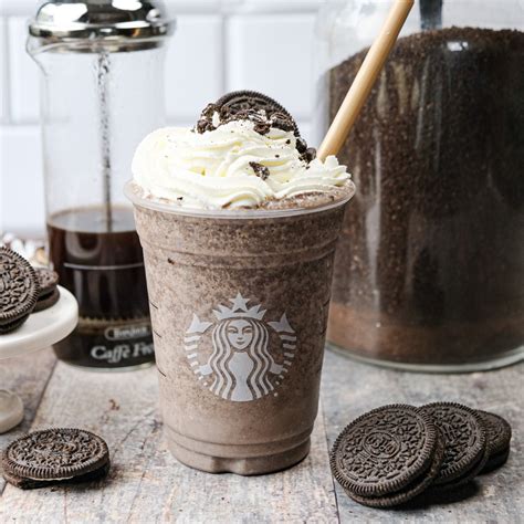 Mocha Cookie Crumble Frappuccino Recipe