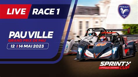 SPRINT Cup By Funio - Race 1 PAU VILLE - Grand Prix de Pau 2023 - YouTube